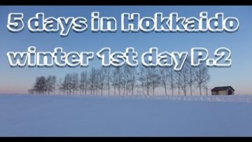 Hokkaido winter nature ! Desi in Japan !